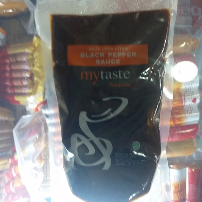 

MYTASTE Black Pepper Sauce(Saus Lada Hitam) 500g