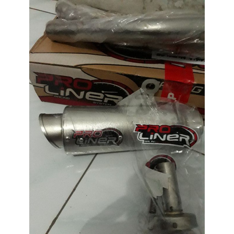 knalpot proliner tr1 short original new vixion fulsystem