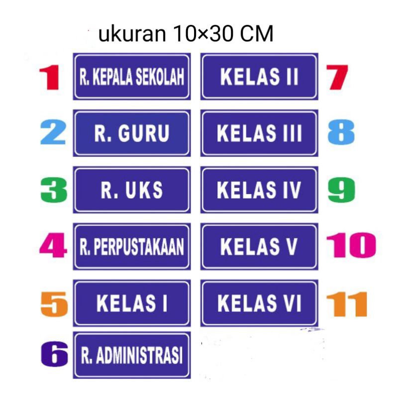

Stiker Ruangguru stiker sekolahan stiker kelas stiker kantor uk10×30cm
