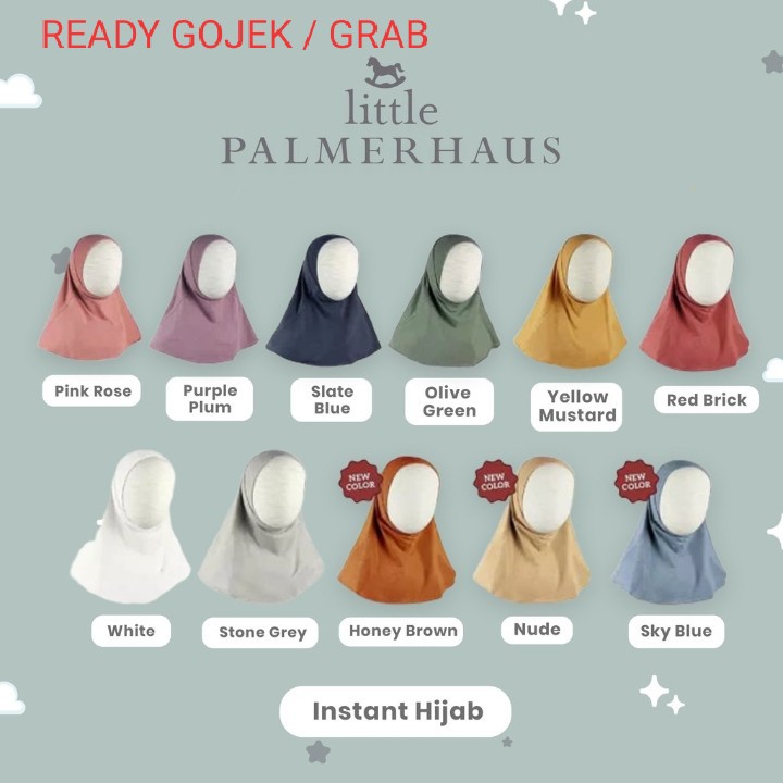 PROMO HIJAB anak INSTANT Little Palmerhaus JILBAB bayi jilbab 0 - 8 Tahun LEBARAN Bambo MURAH-3