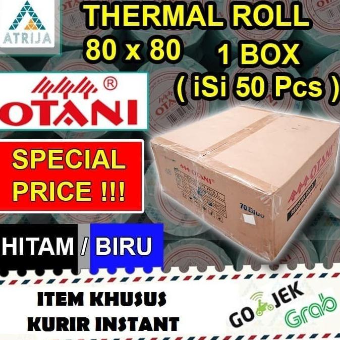 

Otani Kertas Thermal Roll 80x80 Khusus GRAB/GOJEK INSTANT Star Seller Termurah