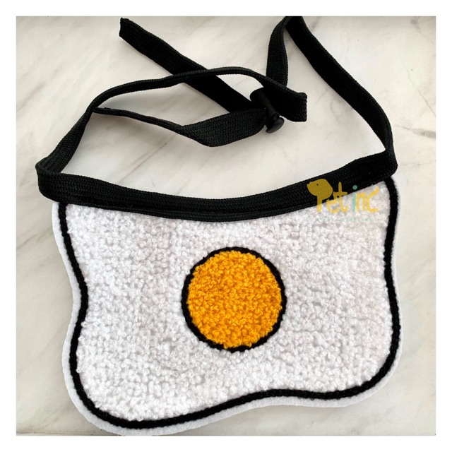 Pet 3D egg bib