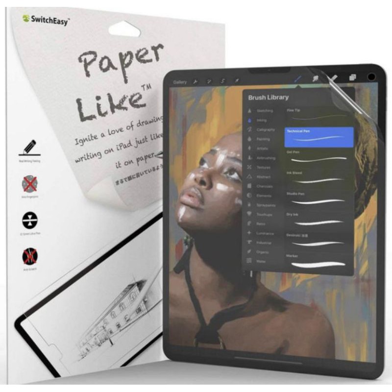 SwitchEasy Paperlike Ipad Ipad Pro 12.9 / Ipad Air 3 10.5 / Ipad 6 9.7 / Ipad 7 Ipad 8 10.2