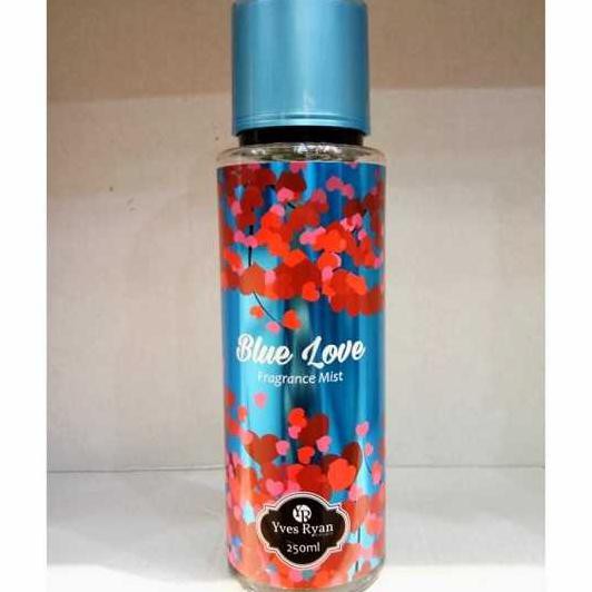 ❤️❤️ HARGA TURUN ❤️❤️ YVES RYAN BLUE LOVE FOR WOMEN 250ML - BODY MIST ORIGINAL