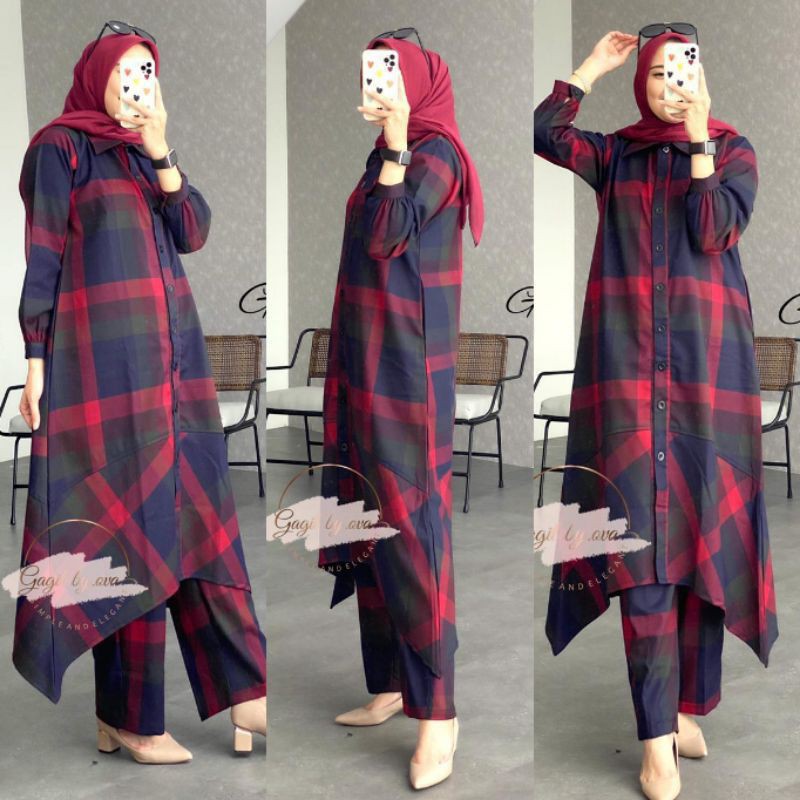 gheea Ghea gheaa Gea set stelan setelan orj original by gagil fashion by ova