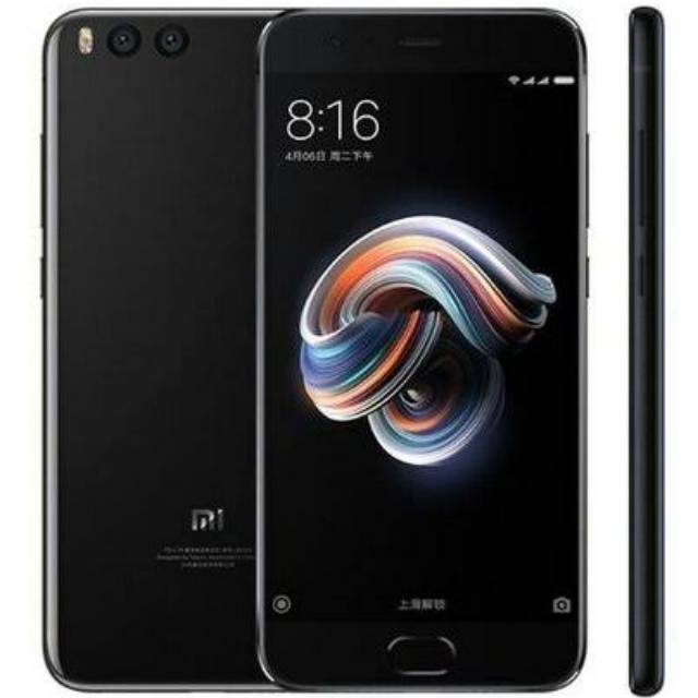 Xiaomi Mi Note 3 6/128GB Garansi Distributor - Black