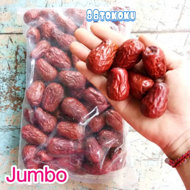 Angco Jumbo Kurma Cina Merah Red Dates Shopee Indonesia