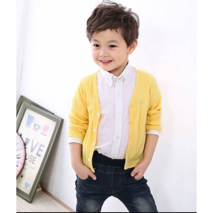 Cardigan Anak cewek cowok Knit Asli Import 0-9 Tahun