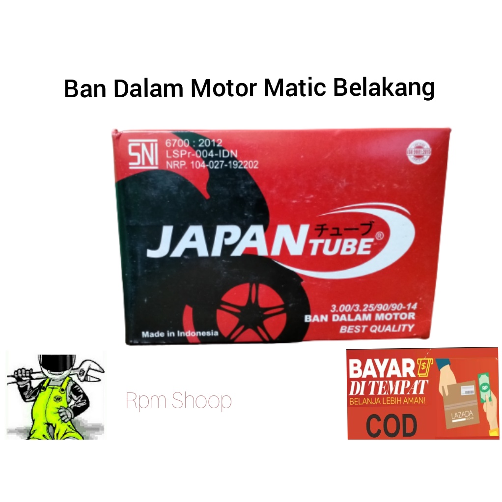 Ban Dalam Motor Matic Depan/Belakang Ban Dalam Motor Ring 14