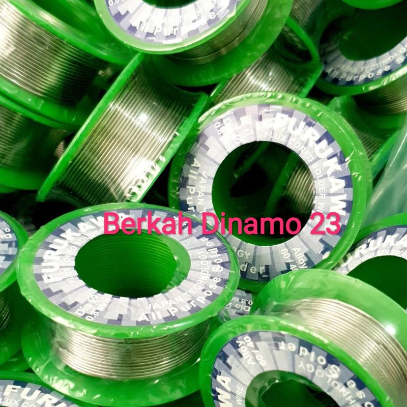 Timah Solder 10 Meter Solder Wire 0.8 mm Kawat Gulung Timah