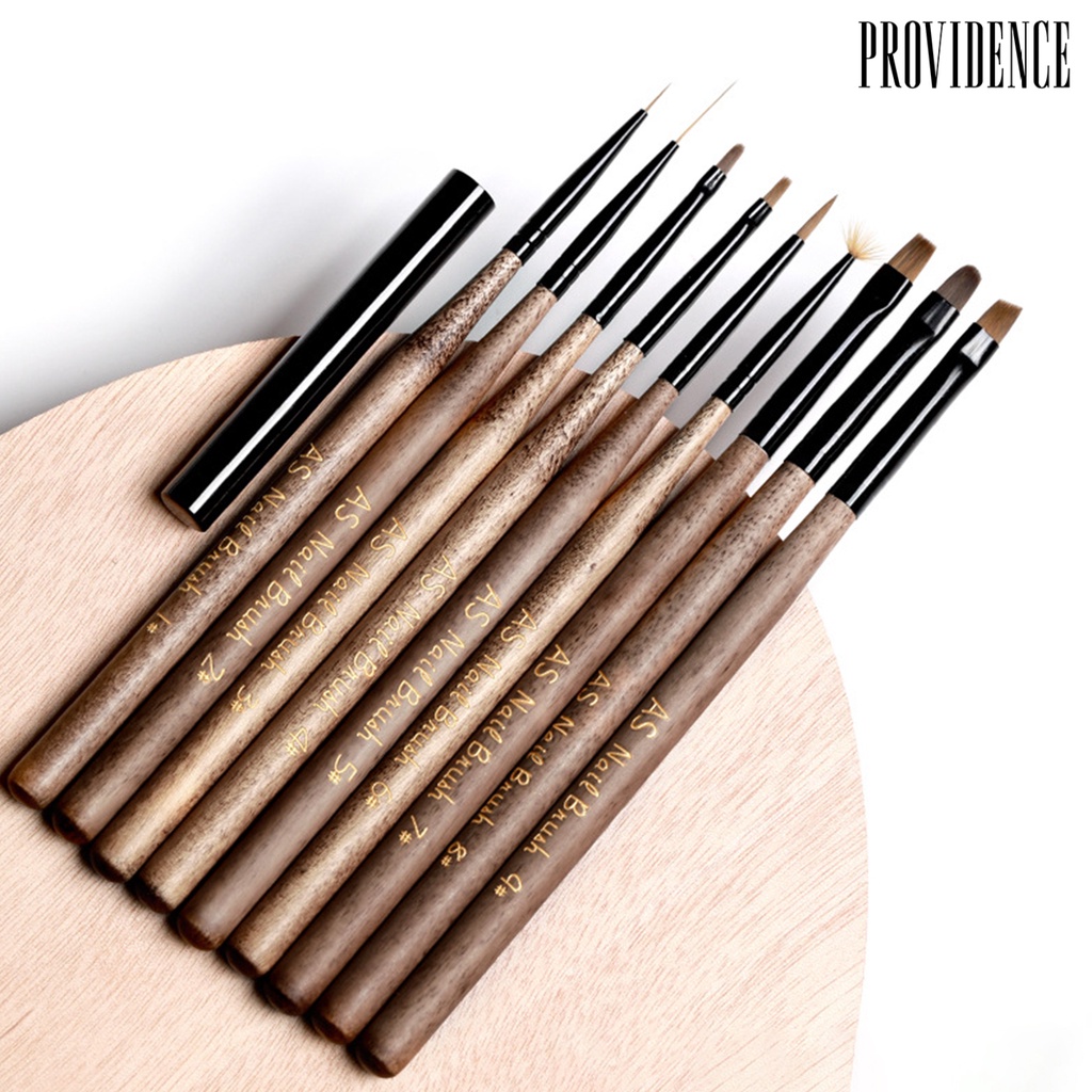 Providence Brush Liner Kuku Anti Slip Reusable Untuk Manicure / Nail Art Diy