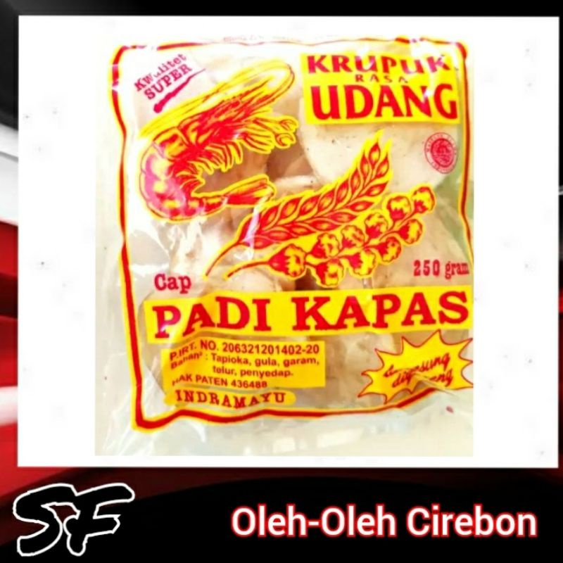 

Kerupuk Udang Mentah Padi Kapas Super kemasan 250gr