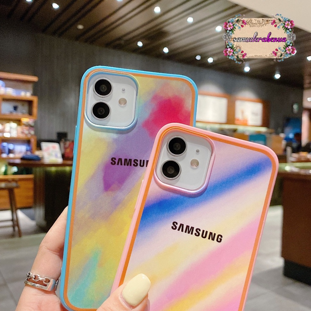 SS044 SOFTCASE RAINBOW SAMSUNG  A02S J2 PRIME GRAND PRIME  A10S MO1S A12 A20 A30 A21S A50 A30S A50S SB2793