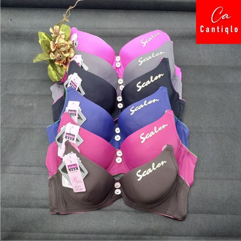 Bra / bh / pakaian dalam wanita Scalen 1217 Pakai Kawat .Busa Tipis