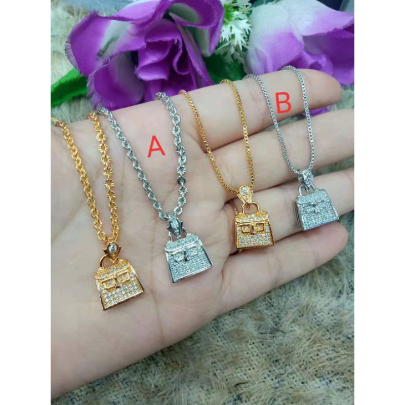 Xuping kalung &amp; liontin tas cantik