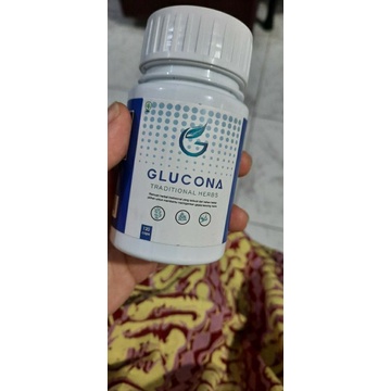 Glucona Herbal Diabetes Original Ampuh Turunkan Gula Darah Tinggi Isi 120 Kapsul Asli