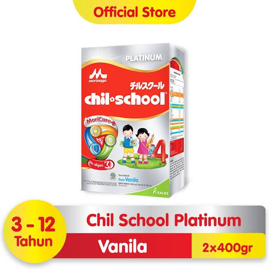Morinaga Chil School Platinum Tahap 4 [800g]