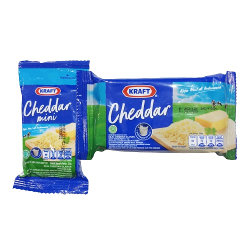 

KRAFT KEJU CHEDDAR OLAHAN70G/30G/centraltrenggalek