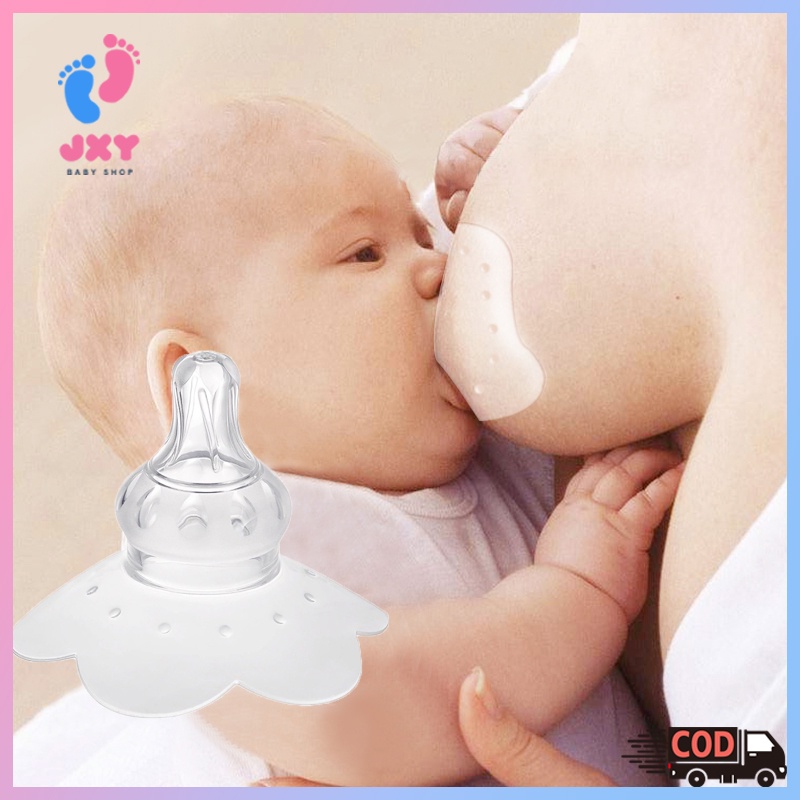 Pelindung puting saat menyusui silikon/Pelindung puting ibu menyusui/Breast shield bpa free/Nipple cover  L51