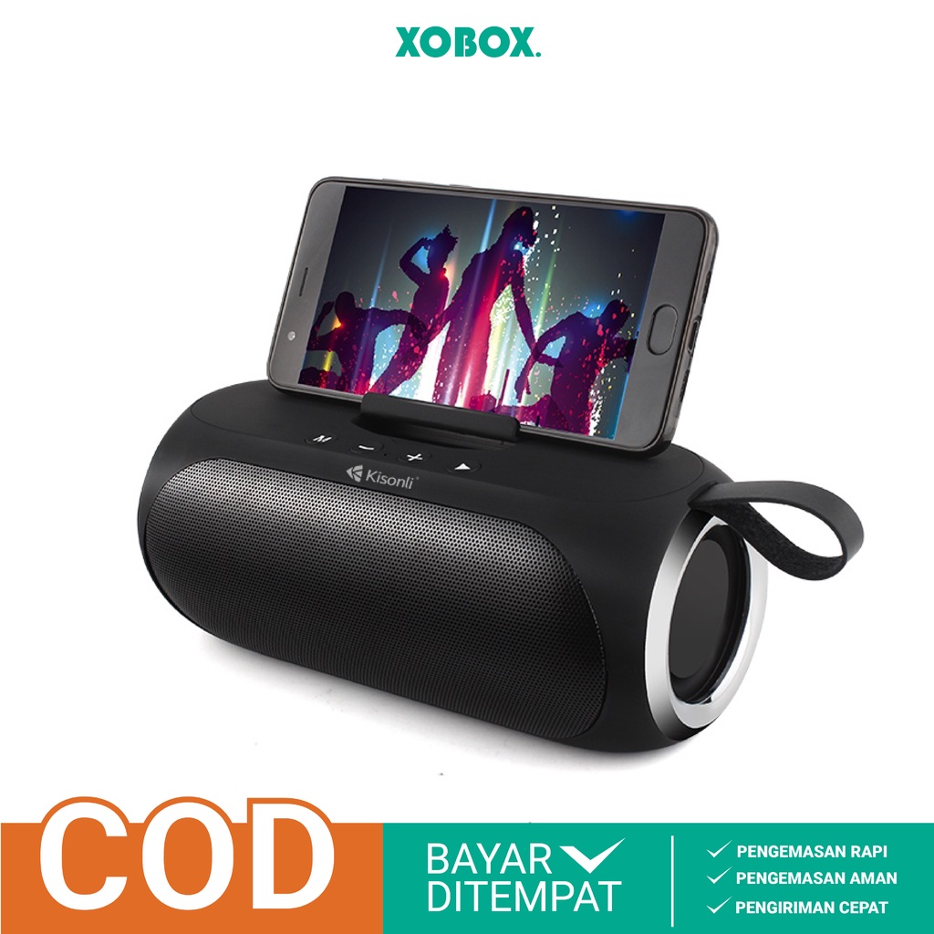 Speaker Bluetooth Kisonli Q9S 1500mAh Super Bass - XOBOX