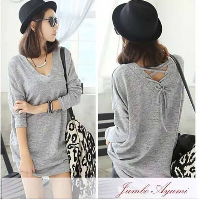 Blouse bigsize jumbo spandex rayon XXL