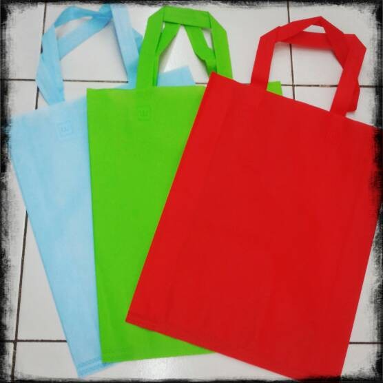 

✨ BISA COD ✨ Tas Kain / Goodie Bag Uk: 38 x 45 isi @12pcs