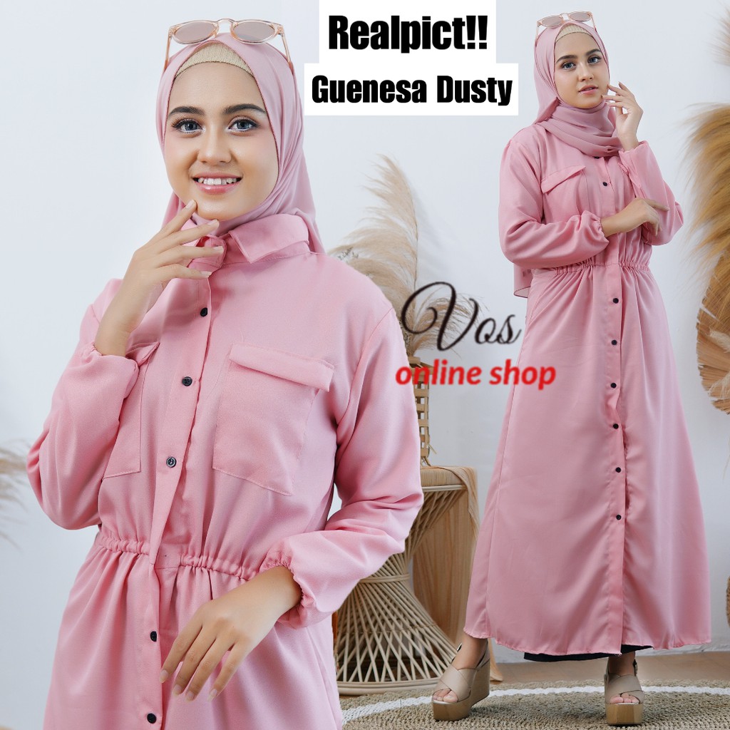 Baju Muslim Wanita Pakaian Muslim Wanita Syari Muslim Remaja Gamis Modis Wanita 2020 Terbaru Murah Shopee Indonesia