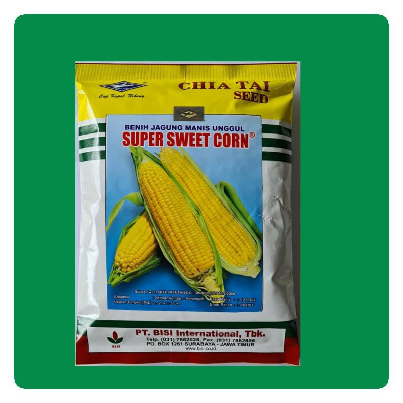 Benih Jagung Manis Super Sweet Corn 250gram Bibit Jagung Manis Unggul Benih Jagung Bibit Jagung Beni