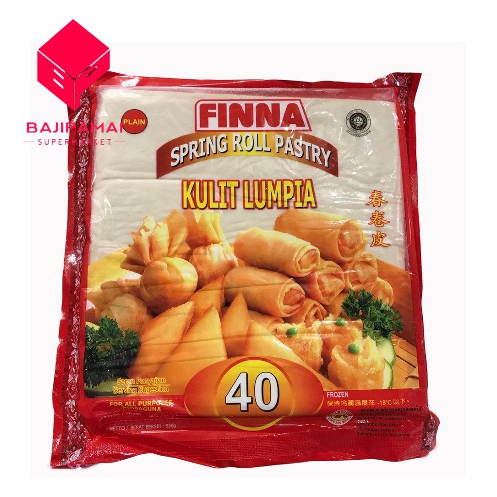

FINNA KULIT LUMPIA SPRING ROLL PASTRY ISI 40