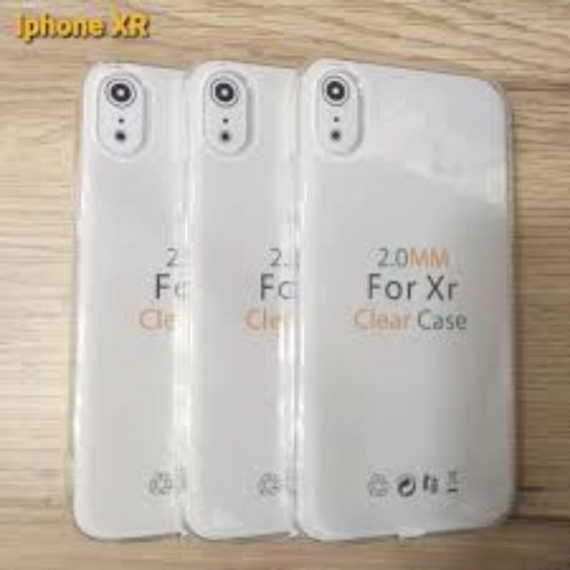 Jelly Case TPU Bening Clear Case Tebal 2.0MM iphone XR