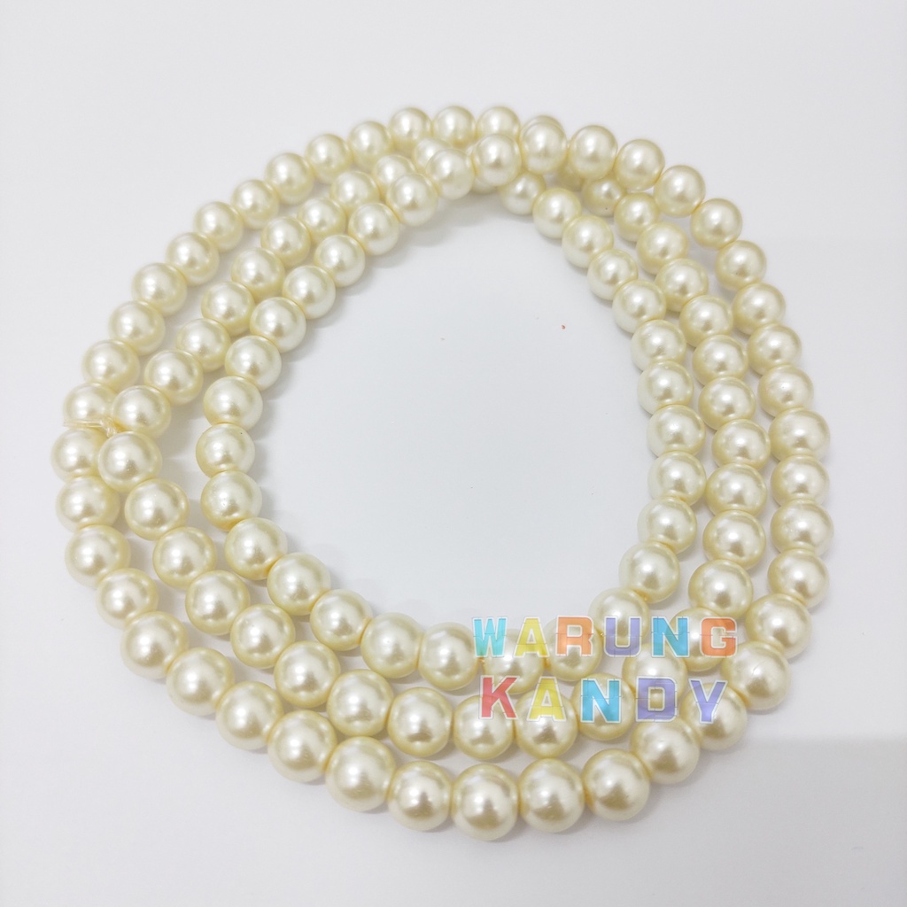 Mutiara Sintetis 8mm PAK