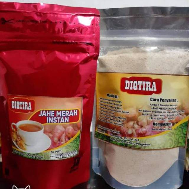 

Jahe merah instan