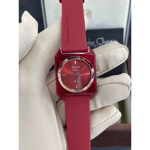 alexandre christie 2985lh wanita merah
