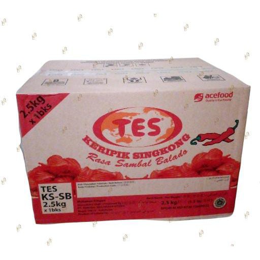 

TES Keripik Singkong Rasa Sambal Balado 2,5Kg