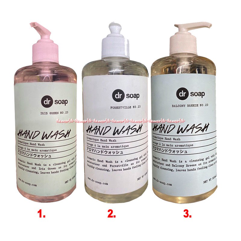 Dr Soap Hand Wash 500ml Aromatic Hand Wash Irish Green Forestville Balcony Beeze Sabun Cuci Tangan drsoap Dr.Soap Drsoap