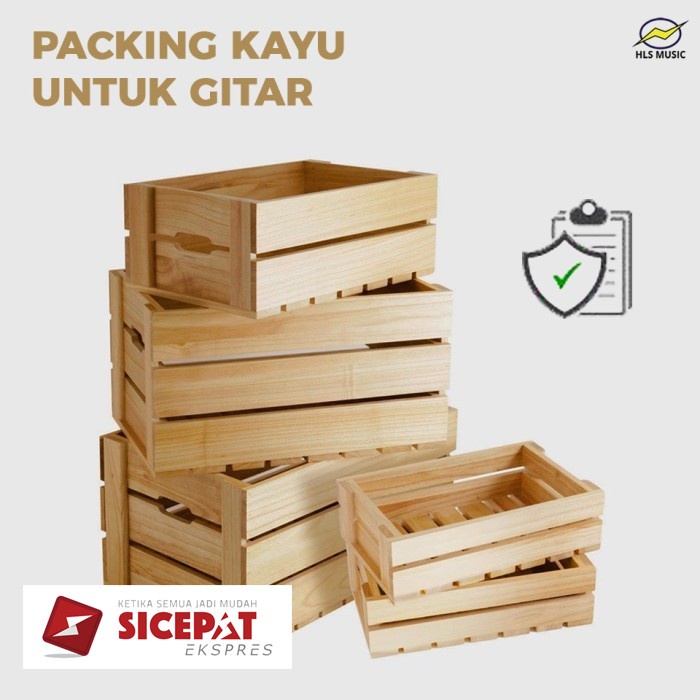 

Packing Kayu Gitar Akustik, Klasik dan Elektrik Kurir SICEPAT