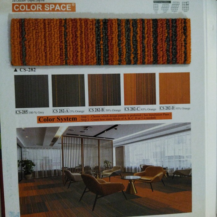 Produk Terbaru Karpet Tile Color Space