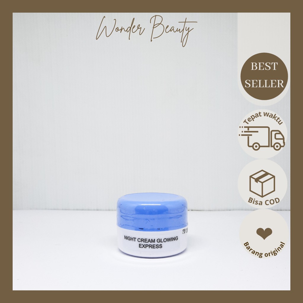 CREAM MALAM FARMA GLOWING EXPRESS / CREAM WHITENING GLOW EXPRESS / KRIM MALAM WHITENING GLOW EXPRESS