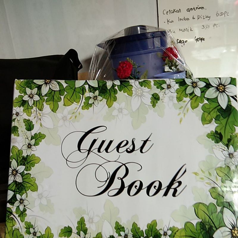 

buku tamu 1pack isi 2 buku