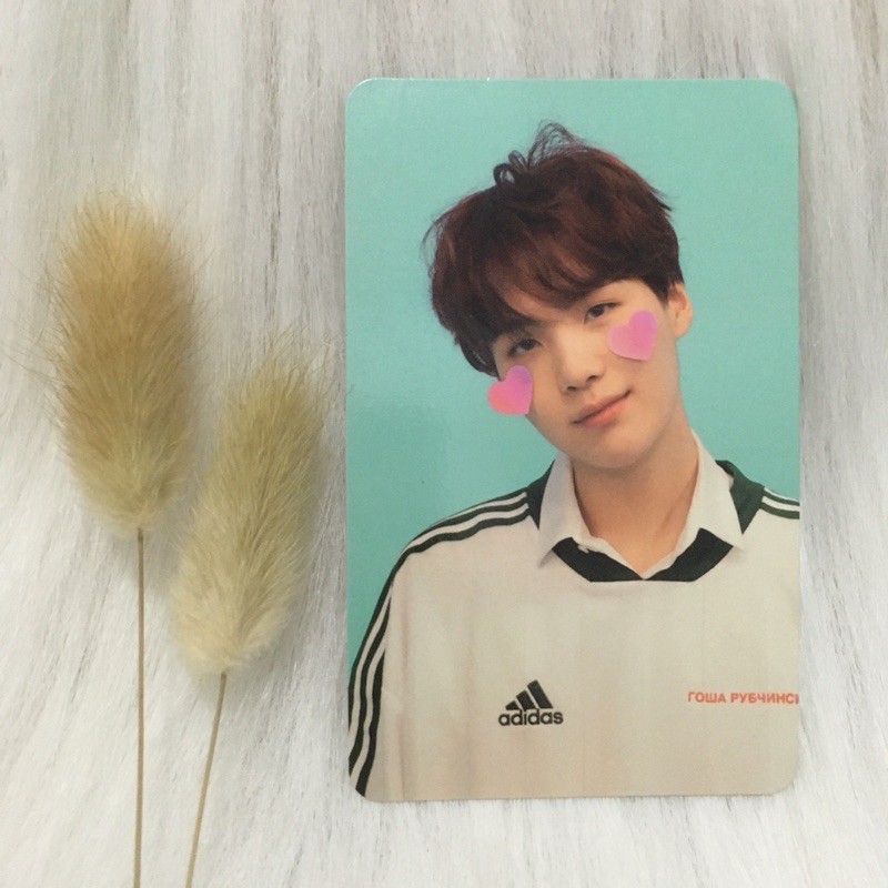 [Ready Stock] Official BTS PC / Photocard Suga / Min Yoongi Love Yourself: Answer Album F version