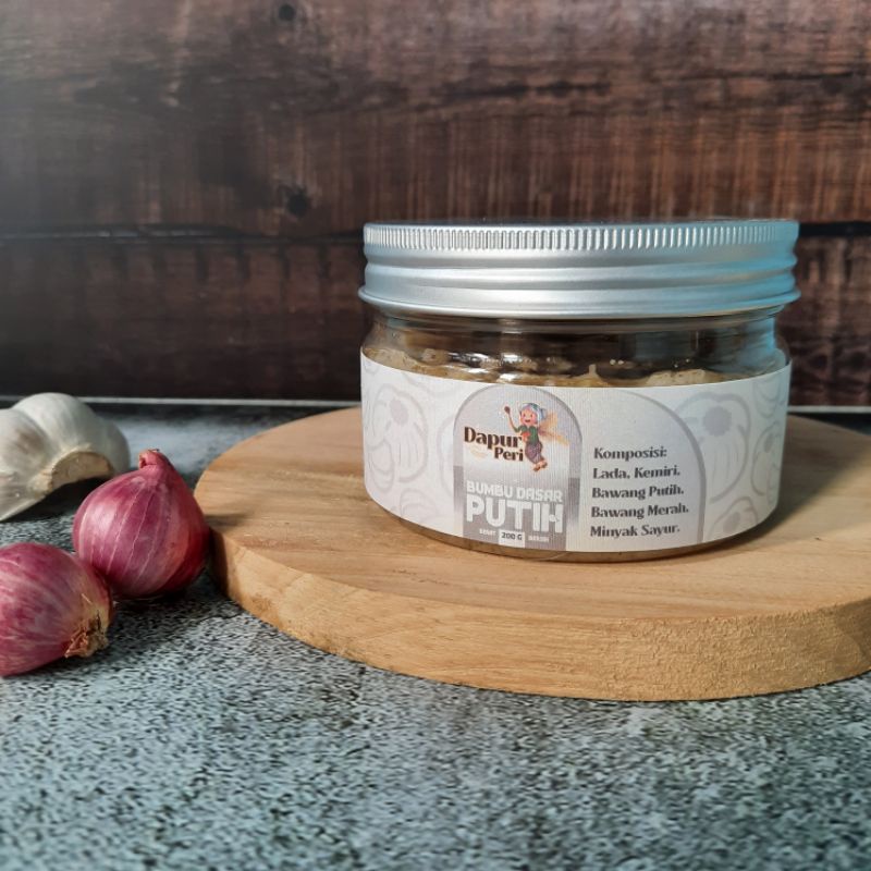 

Bumbu Dasar Putih 200 gr