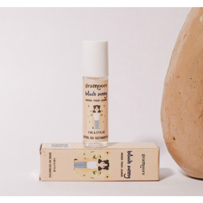 BPOM 6ml GEAMOORE PARFUM , INSPIRED PARFUME GEAMOORE-ROL-Blush Sunny 5ml