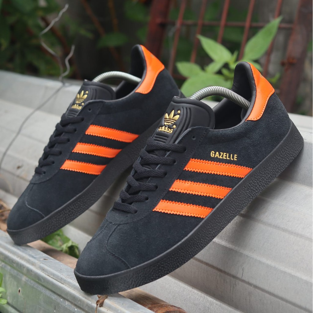 black and orange gazelles