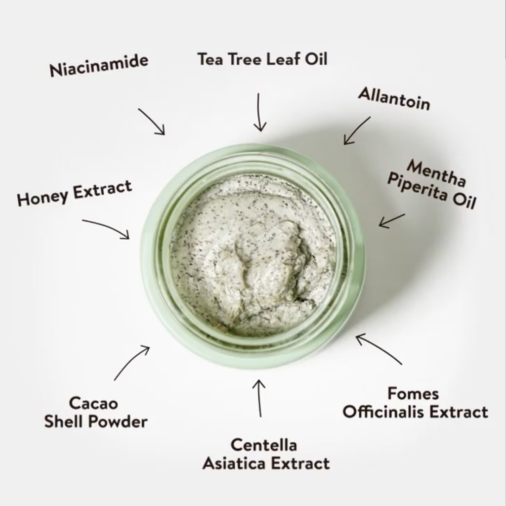 Npure Clay Mask Centella Asiatica Chocomint