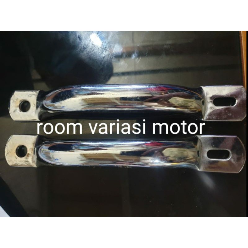 BEHEL SAMPING RX KING CHROME TEBAL HARGA 1SET KIRI KANAN