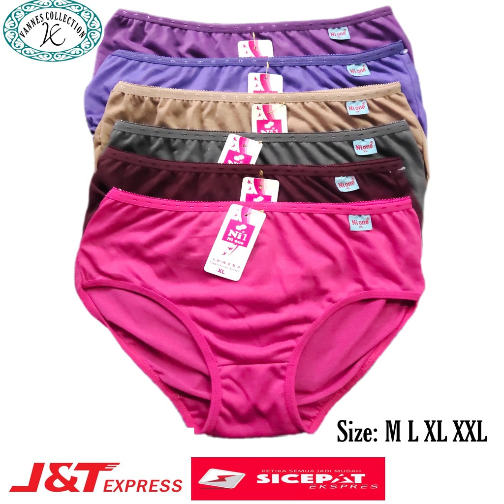 CD Katun Murah/CD Wanita Dewasa Katun/ CD Murah M L XL XXL