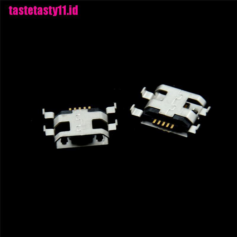 20 Pcs Konektor Jack Charging Micro USB 5 Pin Tipe B Female