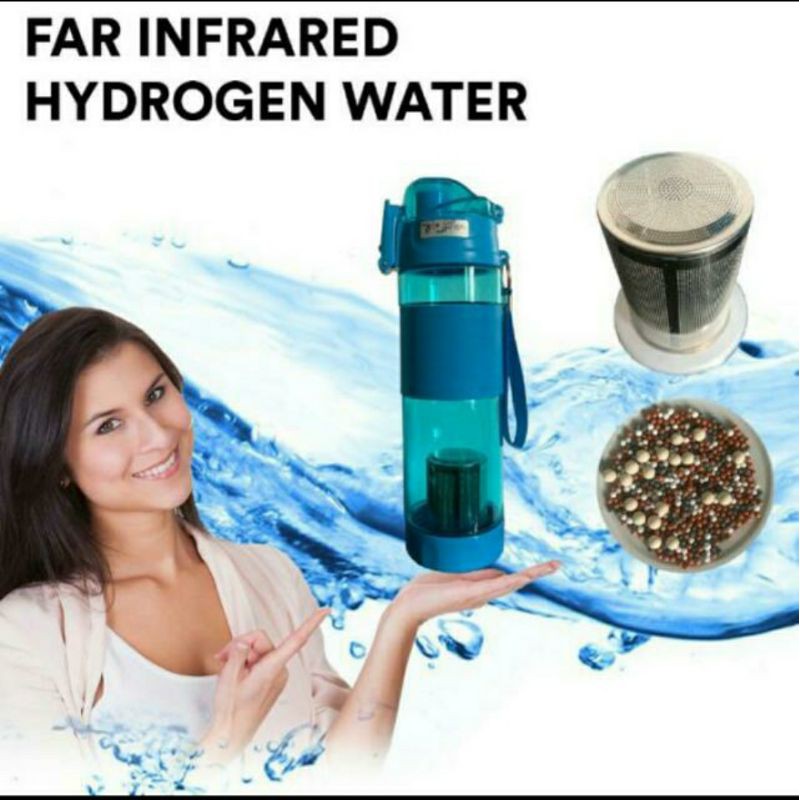 Botol Air Minum Beralkaline /Hyedrogen water/Botol Minum BFA free