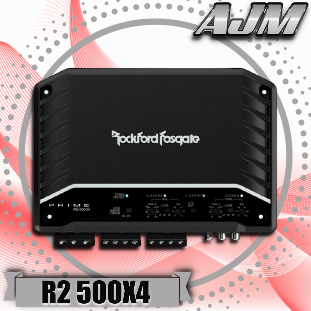 Power Amplifier ROCKFORD FOSGATE PRIME 500 Watt 4-Channel