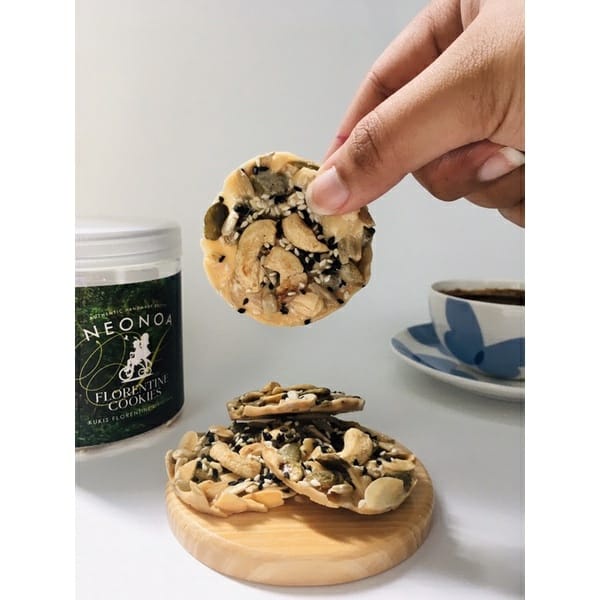 

Kue kering camilan sehat premium florentine NEO NOA florentine
